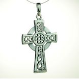 Krzyż celtycki zwykły, oksydowany