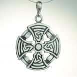 Krzyż celtycki okrągły, oksydowany